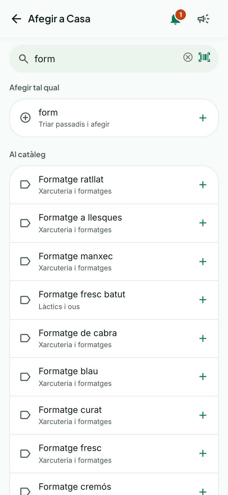 Afegir a la llista