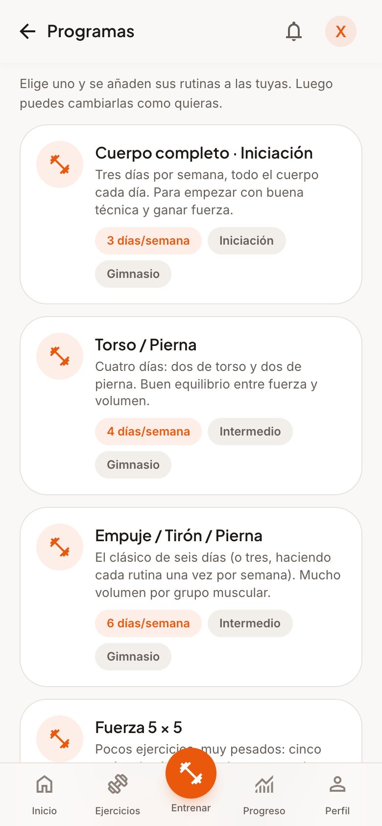 Programas hechos